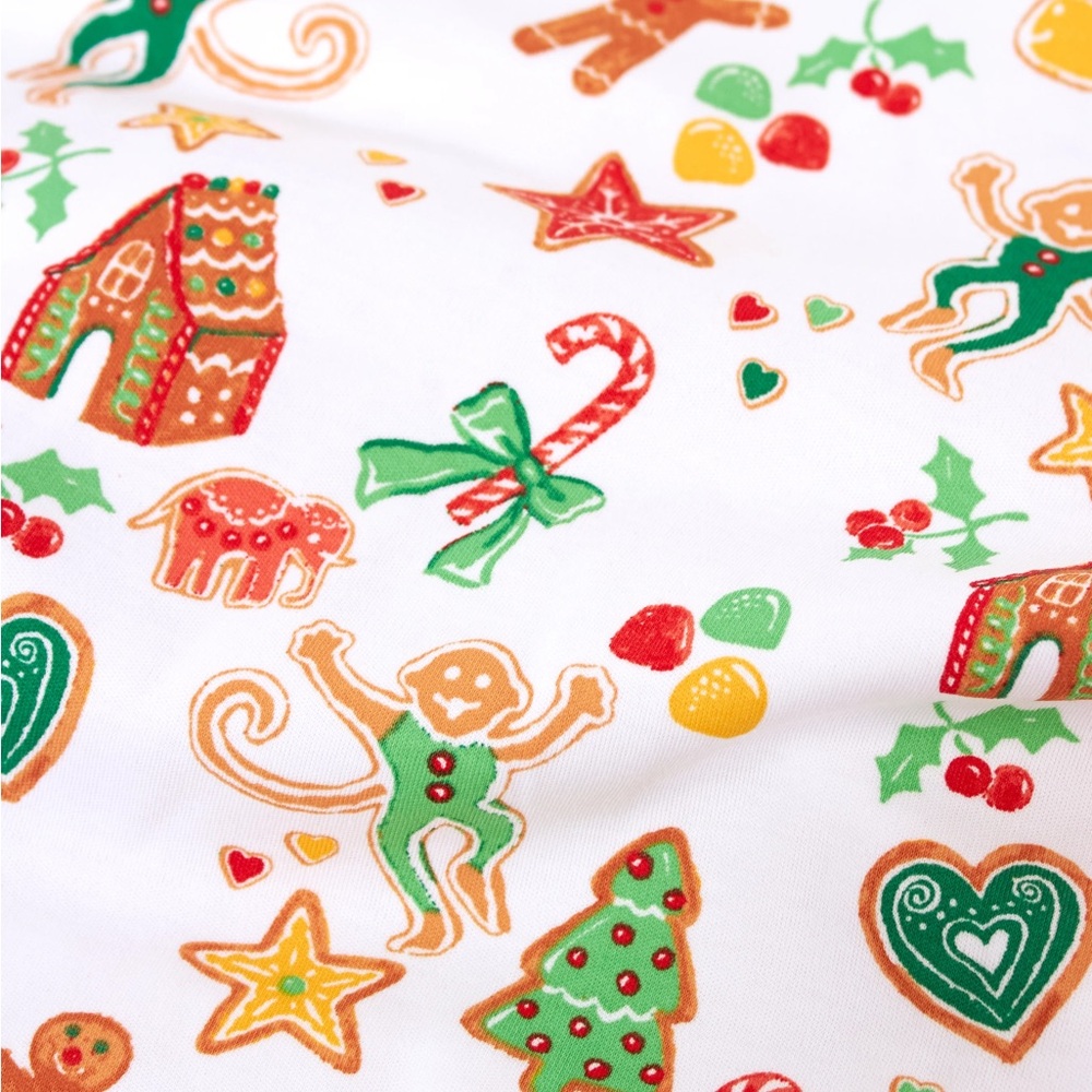 Roller Rabbit Gingerbread Party Pajamas - Picture 2 of 2